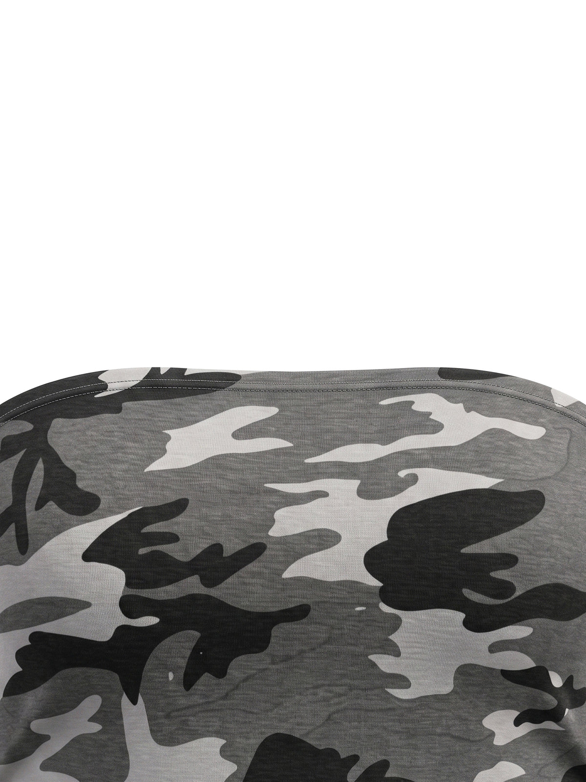 Camo Cropped Tube Top