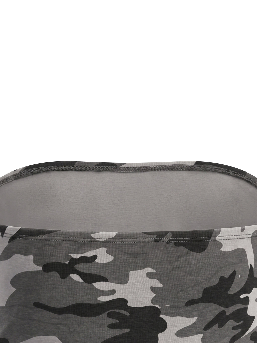 Camo Cropped Tube Top