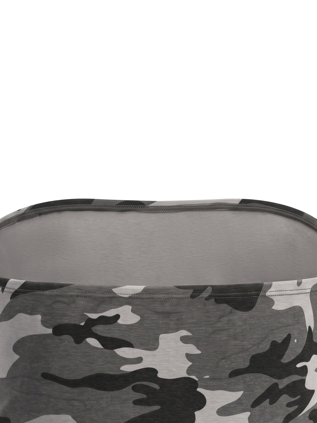 Camo Cropped Tube Top