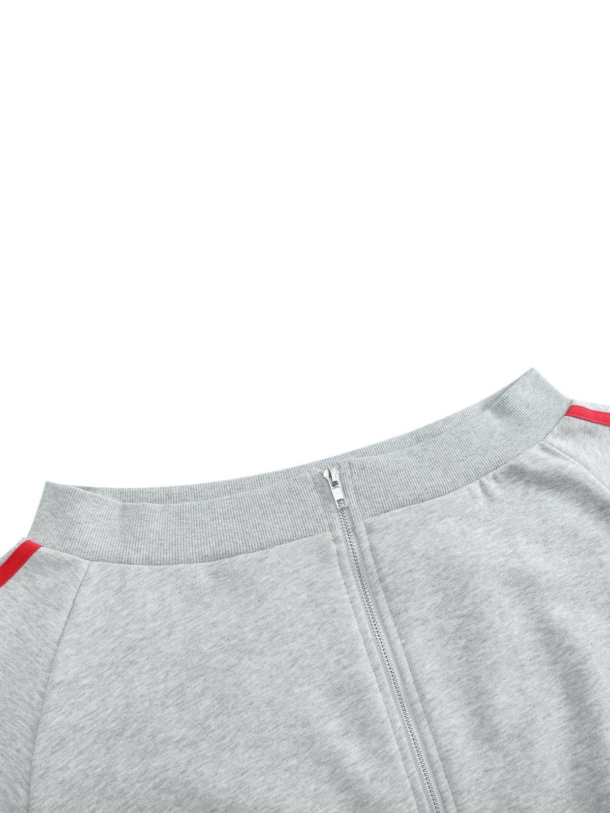 Off-Shoulder Full Zip Hoodie