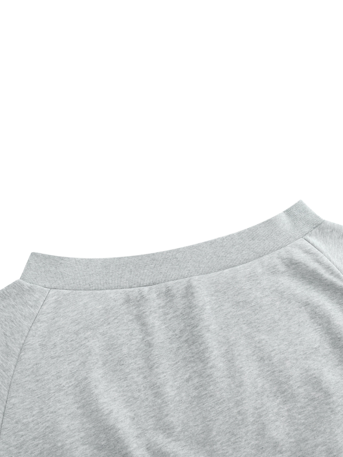 Off-Shoulder Full Zip Hoodie