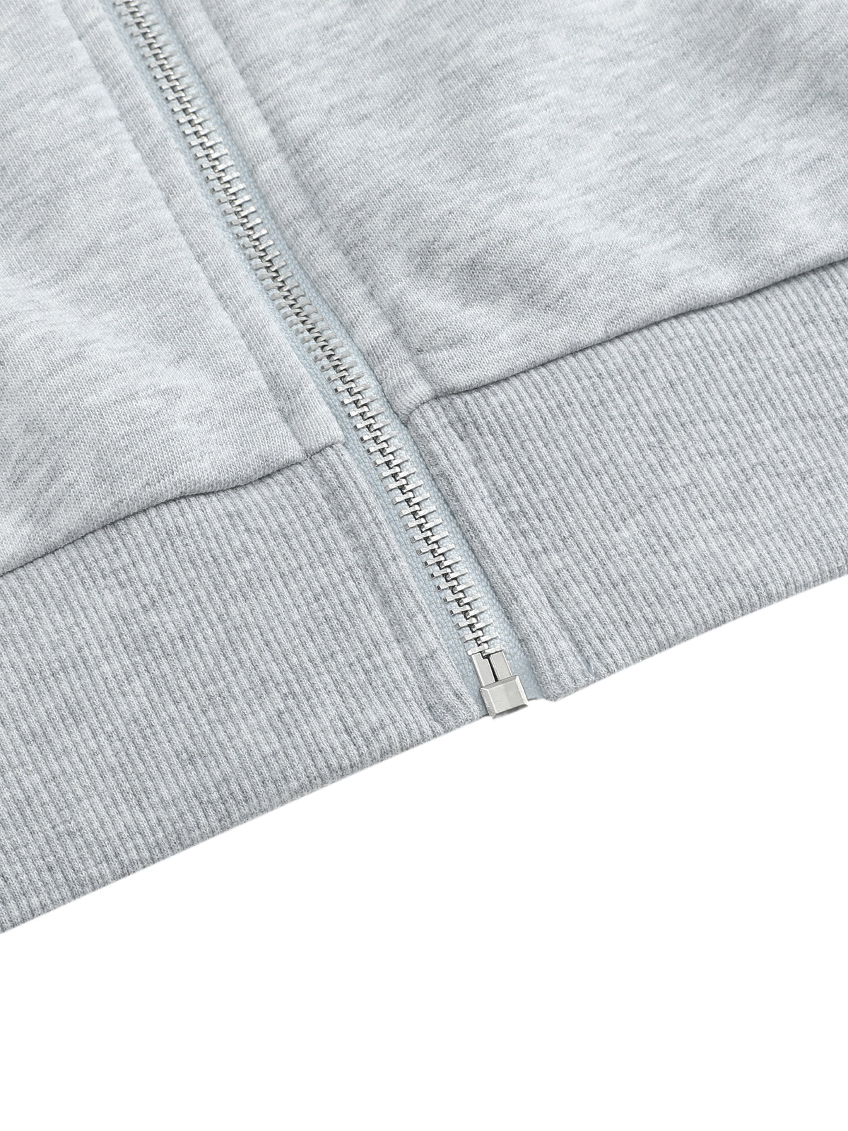 Off-Shoulder Full Zip Hoodie