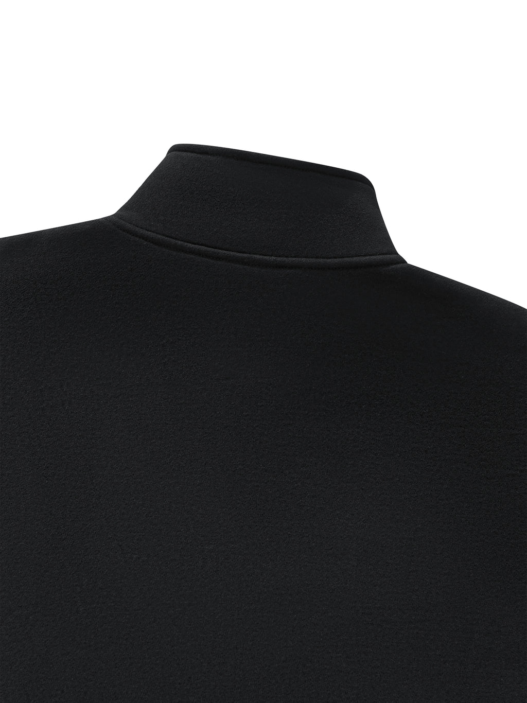 Loose Fleece Quarter-Zip Sweatshirt