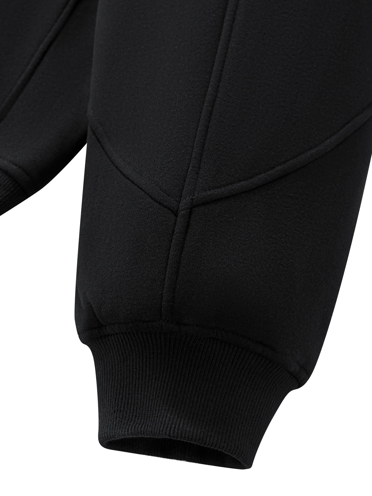 Loose Fleece Quarter-Zip Sweatshirt