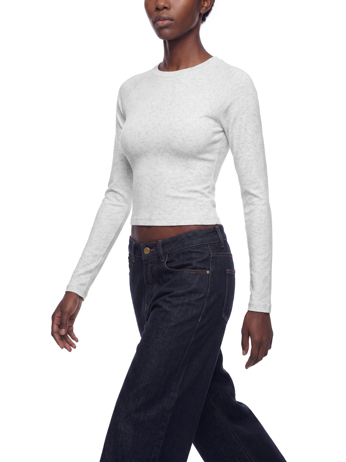 Slim Raglan Long Sleeve T-Shirt
