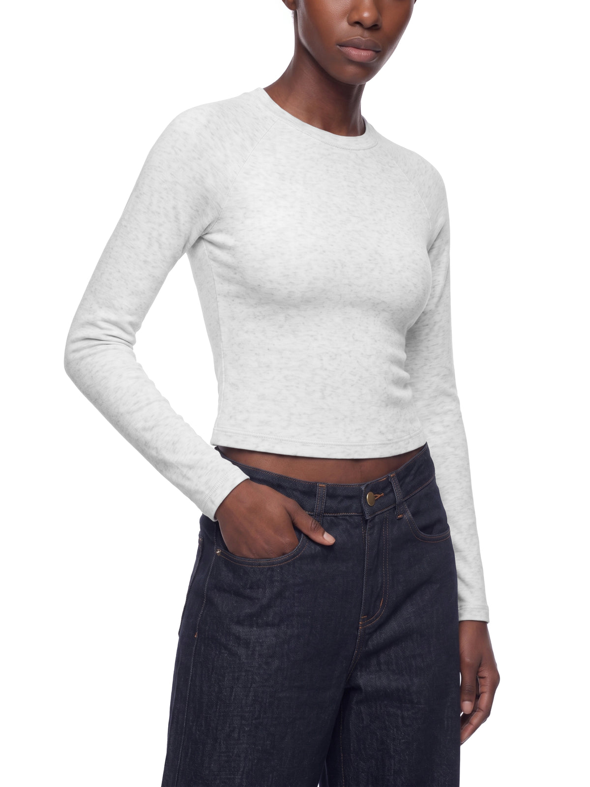 Slim Raglan Long Sleeve T-Shirt